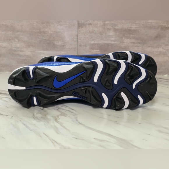 Nike Royal Blue and Black Sports Cleats